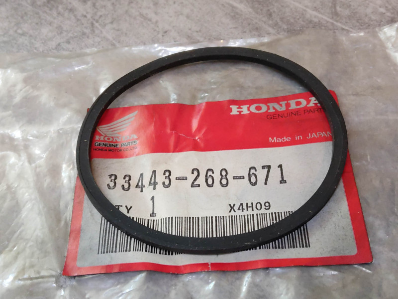 Joint caoutchouc de clignotant modèle standard CB HONDA 33443-268-671