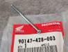 Vis de cabochon 4x75 HONDA 90147-428-003