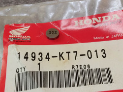 Pastille réglage soupape 2.025 HONDA 14934-KT7-013