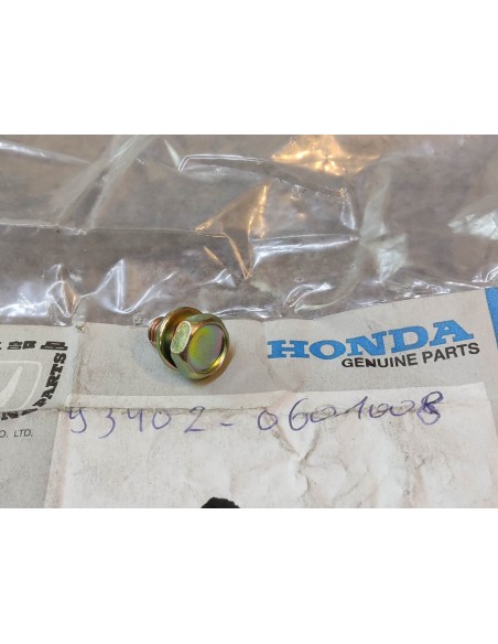 Vis à tête hexagonale et rondelle 6x10 mm HONDA 93402-0601008