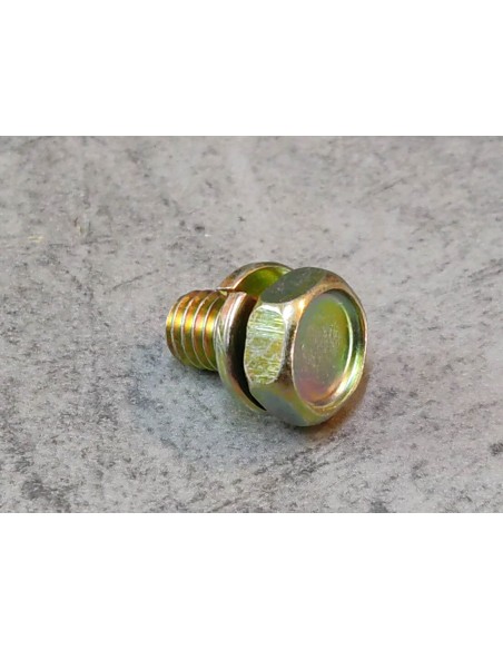 Vis à tête hexagonale et rondelle 6x10 mm HONDA 93402-0601008