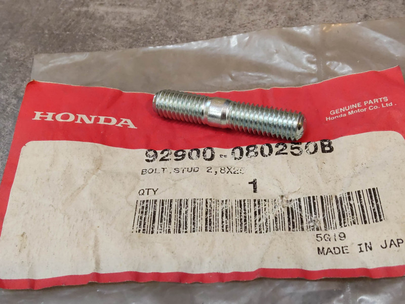 Goujon 8x25 mm HONDA 92900-080250B