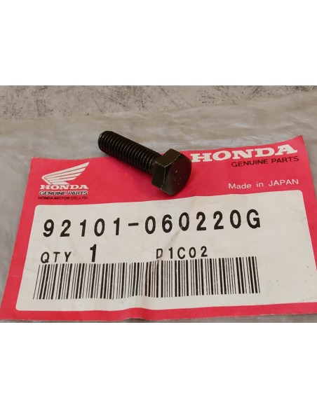 Vis à tête hexagonale 6x22 mm HONDA 92101-060220G