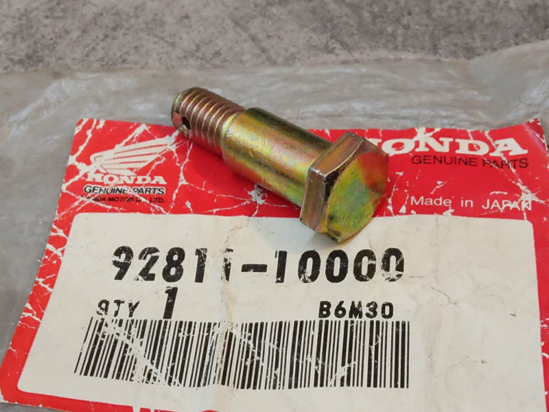 Vis épaulée A de barre de frein HONDA 92811-10000
