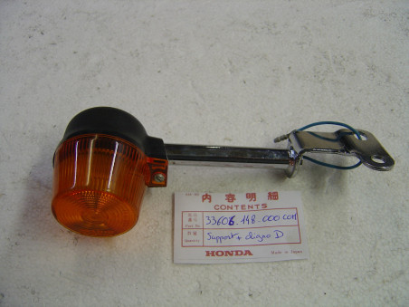 Clignotant droit complet avec tige PA50 Honda | Réf. 33606148000K