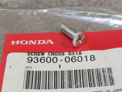 Vis à tête fraisée cruciforme 6X18 mm HONDA 93600-06018