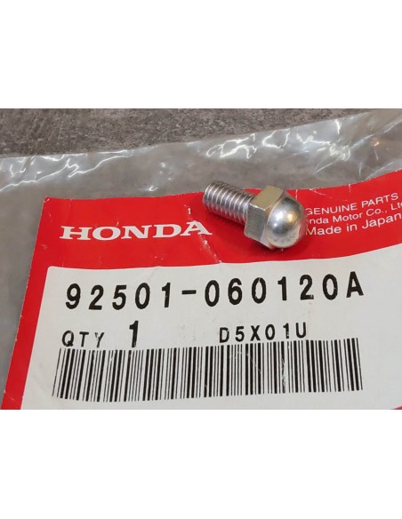 Vis tète hexagonale bombée 6x12 mm HONDA 92501-060120A