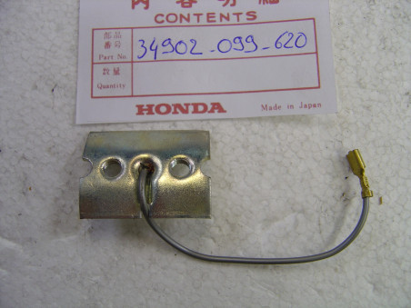 Support fixation feu avant PF50 Honda – Réf. 34902099620