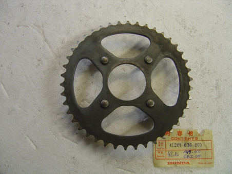 Couronne 42 dents Honda SS50Z CB50JB - Réf. 41201-036-000