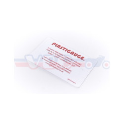 Plastigauge JMP 0025-0175mm rouge-Boîte de 10 brins