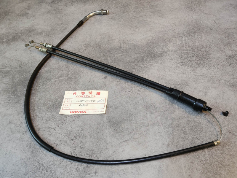 Cable d'accélérateur NOS (embout cassé) CB500T HONDA 17910-375-000NOS