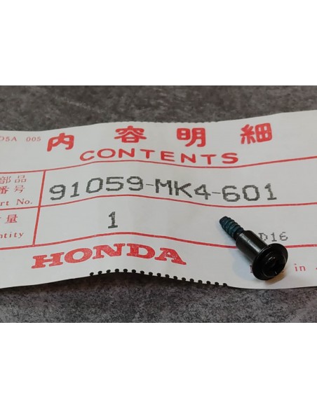 Vis crucifomre épaulée filetage bleu 3x16 mm HONDA 91059-MK4-601