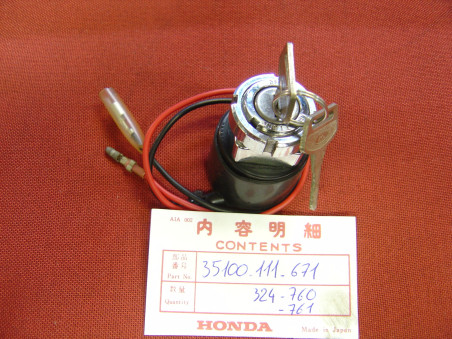 Contacteur à clefs Honda SL125 CBS125 - Réf. 35100111671