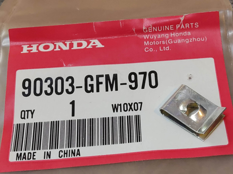 Ecrou ressort 4 mm NHX110WH HONDA 90303-GFM-970