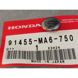 Bouchon chromé tête de vis 8 mm CB350/450 CBX HONDA 91455-MA6-750
