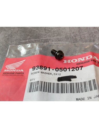Vis cruciforme 5x12 mm + rondelle HONDA 93891-0501207