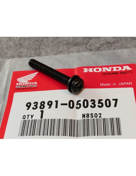 Vis cruciforme 5x35 mm et rondelle HONDA 93891-0503507