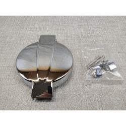 Kit bouchon réservoir chromé + loquet Honda 17510-323-310