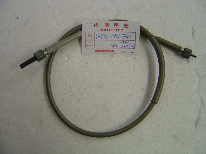 Câble compteur gris Honda SS50Z – Réf. 44830051740