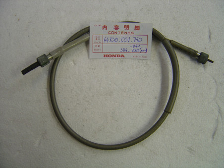 Câble compteur gris Honda SS50Z – Réf. 44830051740