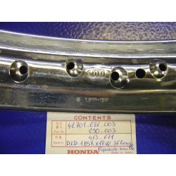 Jante AR DID 1.85Rx18W 36T Honda CB250 350 - Réf. 42701286003