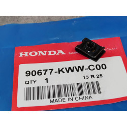 Agrafe écrou 5 mm HONDA 90677-KWW-C00