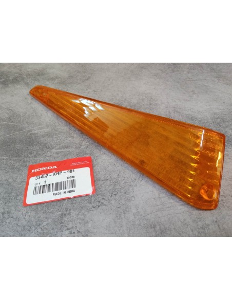 Cabochon de clignotant avant gauche SCV100 HONDA 33452-KRP-901
