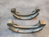 Jeu de machoires de frein (sans ressorts) CA/CB175 CB200 HONDA 06430-354-405NOS