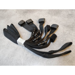 Kit de fixation sacoche selle CB1000 CB650 CB400 HONDA 08L70-MKJ-D00