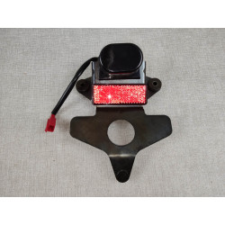 Support de plaque Honda XR250 XR400 complet 84704-KCY-E60