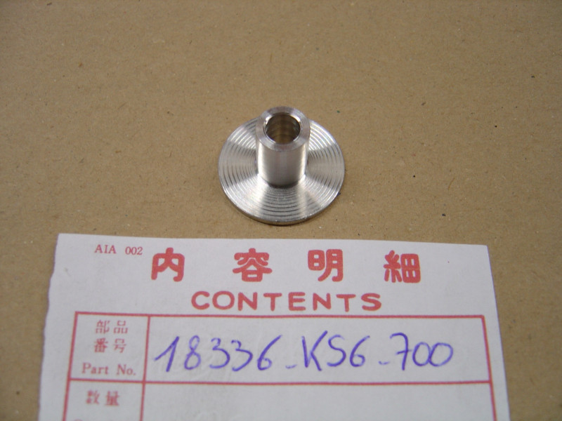 Rondelle épaulée échappement Honda CR125R CR250 CR500R - 18336-KS6-700