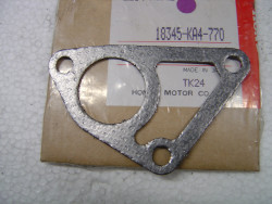 Joint dans montage echappement de CR250R 85