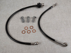 Kit durite aviation guidon bas noir cb750 FOUR