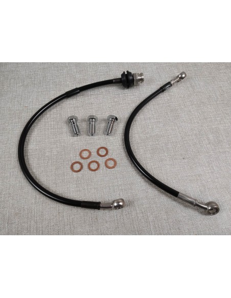 Kit durite aviation guidon bas noir cb750 FOUR