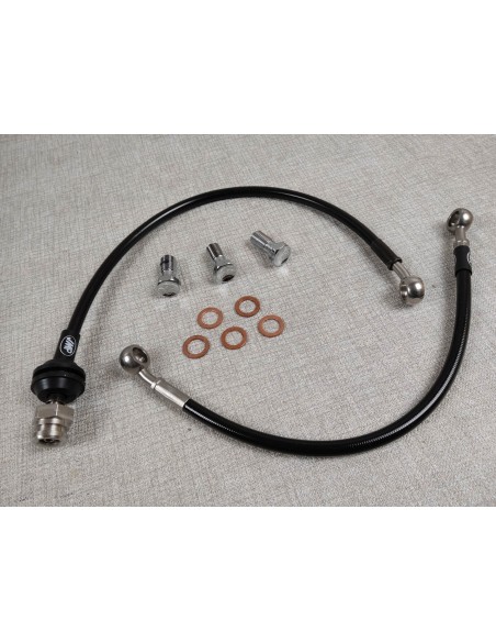 Kit durite aviation guidon bas noir cb750 FOUR