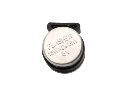 centrale clignotante ronde adaptable 6V 15W x 2 1.5v deux broches