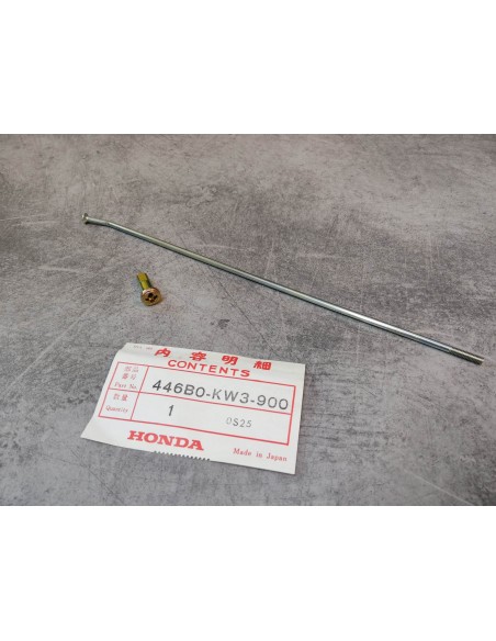 Rayon + ecrou B de roue AV de NX250 HONDA 446B0-KW3-900