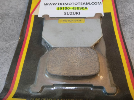 Jeu plaquettes frein avant ADAPTABLE GN250 GS250 GN400 SUZUKI 59100-45890A