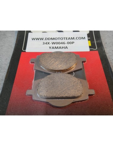 Jeu de plaquettes frein avant ADAPTABLES DT125 DT80 TT600 YAMAHA 34X-W0046-00P