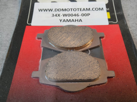 Jeu de plaquettes frein avant ADAPTABLES DT125 DT80 TT600 YAMAHA 34X-W0046-00P