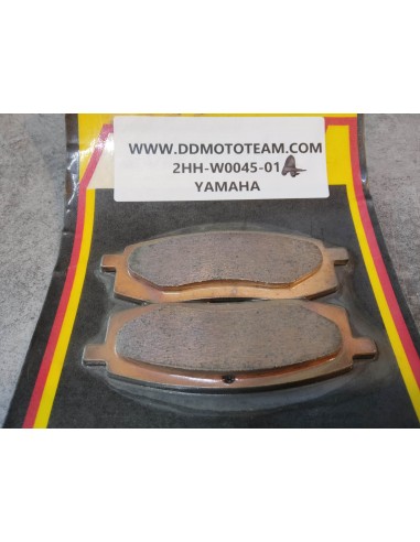 Jeu plaquettes frein avant ADAPTABLE YZ125 IT125 IT200 YAMAHA 2HH-W0045-01A
