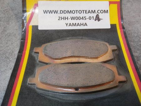 Jeu plaquettes frein avant ADAPTABLE YZ125 IT125 IT200 YAMAHA 2HH-W0045-01A