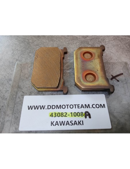 Jeu plaquettes frein arrière ADAPTABLE KZ1300 KZ1100 KZ1000 KAWASAKI 43082-1008A
