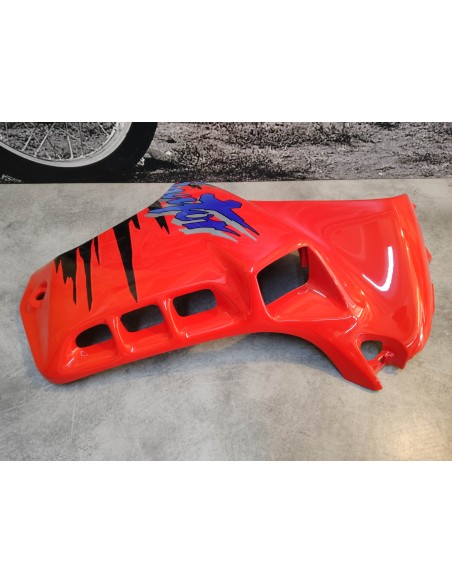 Flanc de carénage droit rouge NX500 NX650 DOMINATOR HONDA 64220-MY2-700ZC