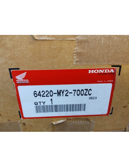 Flanc de carénage droit rouge NX500 NX650 DOMINATOR HONDA 64220-MY2-700ZC