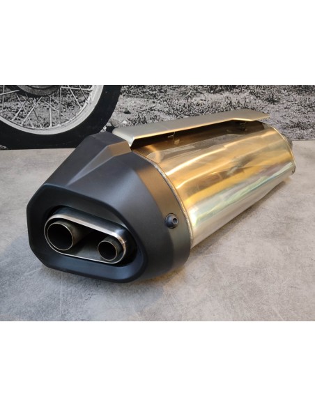 Silencieux d'échappement occasion TBE CRF1000 AFRICA TWIN HONDA 18310-MKK-D00OCC