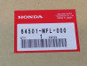 Appui A auvent supérieur CBR1000 RR/RA HONDA 64501-MFL-000