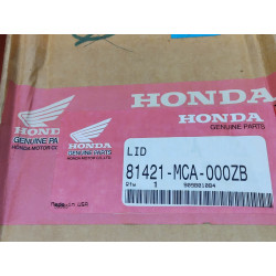 Couvercle de valise gauche bleu neuf GL1800 HONDA 81421-MCA-000ZB