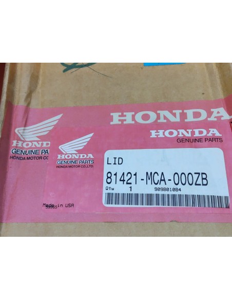 Couvercle de valise gauche bleu neuf GL1800 HONDA 81421-MCA-000ZB