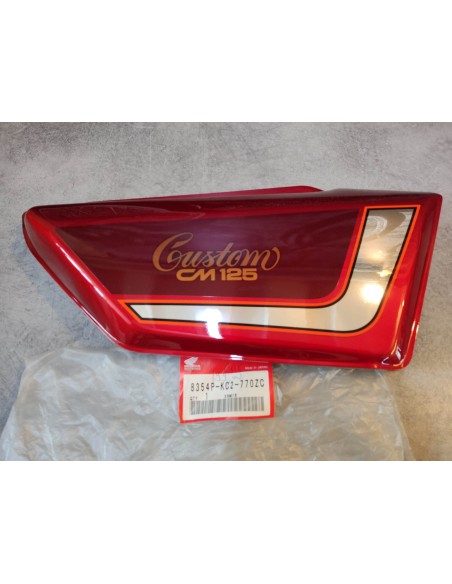 Cache latéral coté droit CM125C 88/91 HONDA 8354P-KC2-770ZC